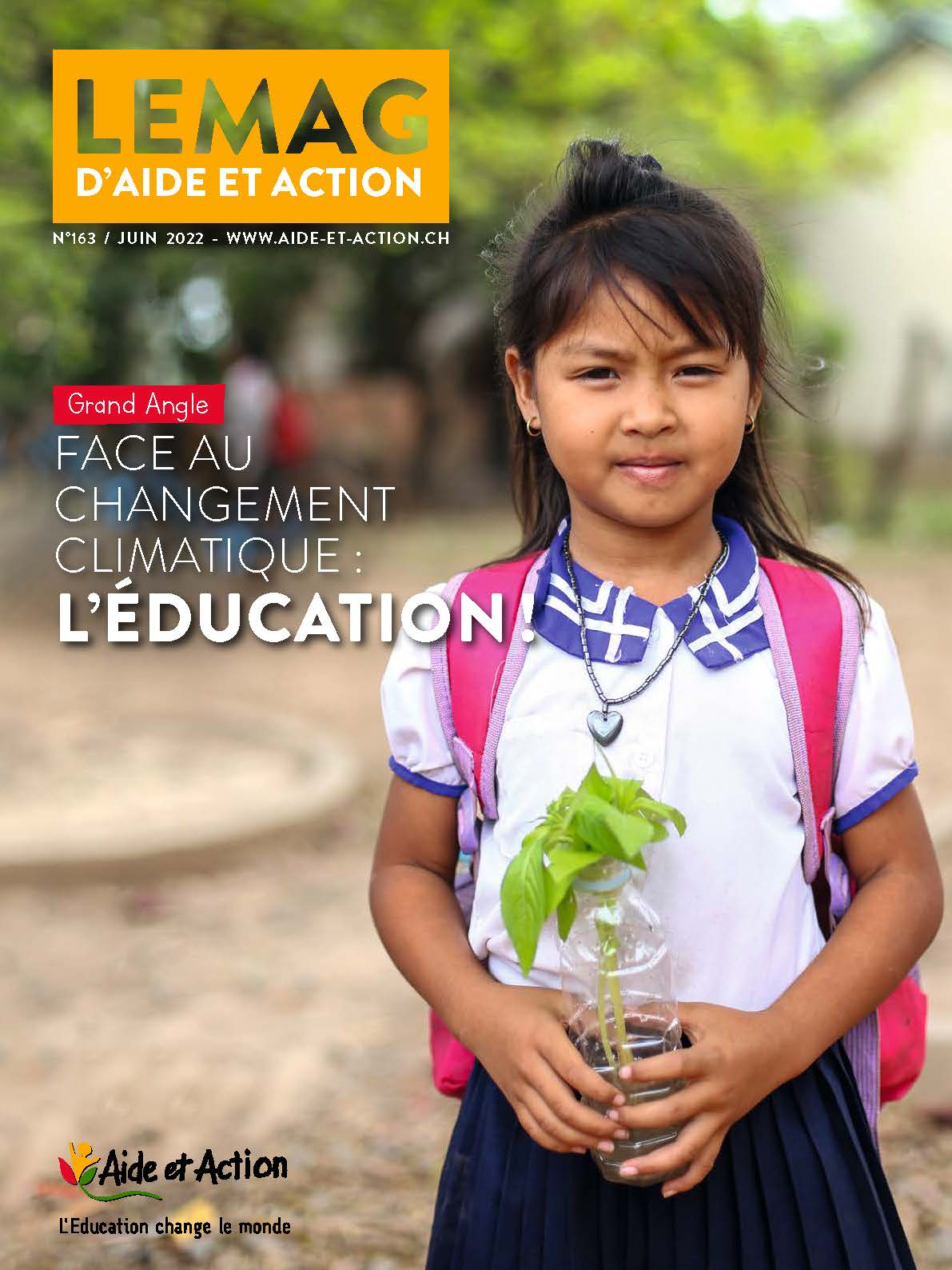 Aide et Action Magazine n°163: Facing climate change: education!