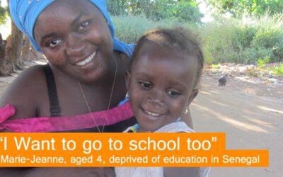 In Senegal, Marie-jeanne does not have access to education because of her visual disability