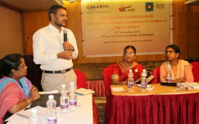 State Level Consultations on Young Migrants held in 4 cities