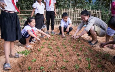 Laos: School gardens tackle risks of malnutrition