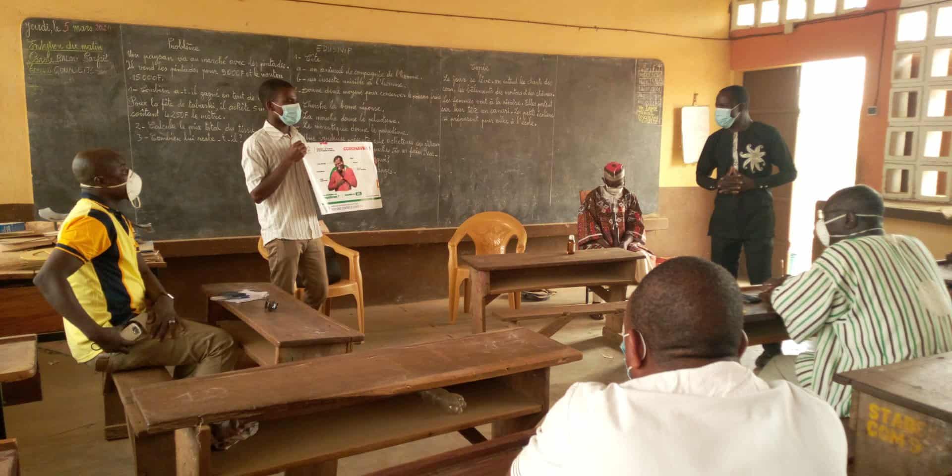 Togo : Sensibiliser pour freiner la propagation du COVID-19
