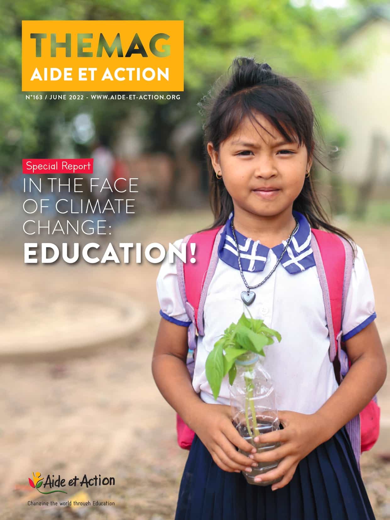 Aide et Action Magazine n°163 – In the face of climate change: Education!