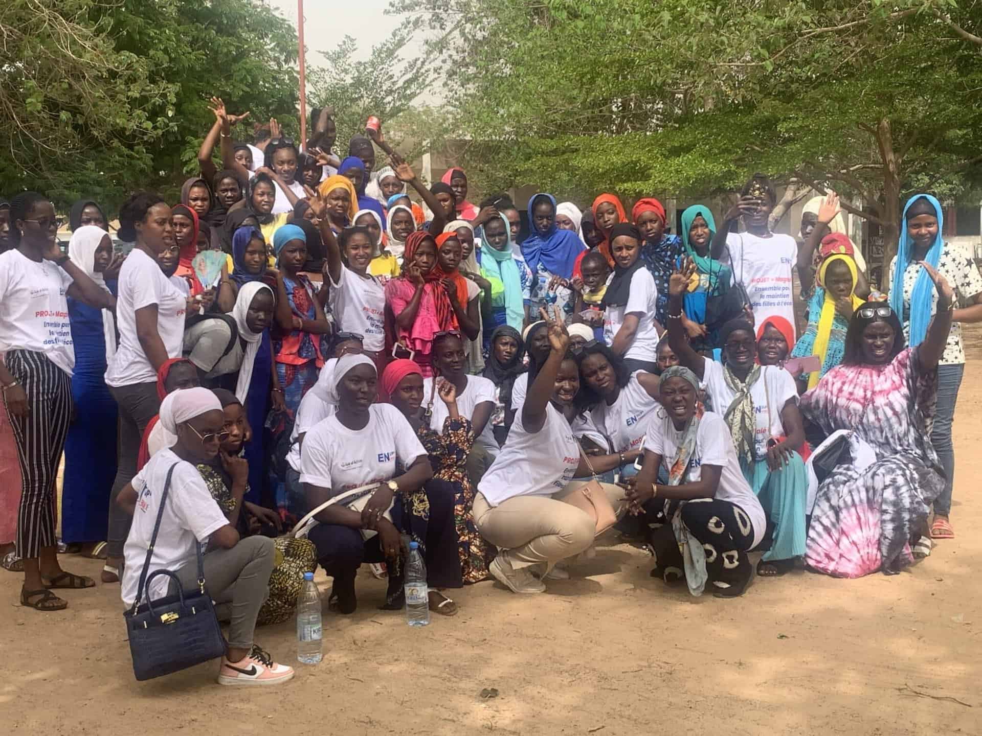 Soutenir la scolarisation de 300 jeunes filles vulnérables au Sénégal