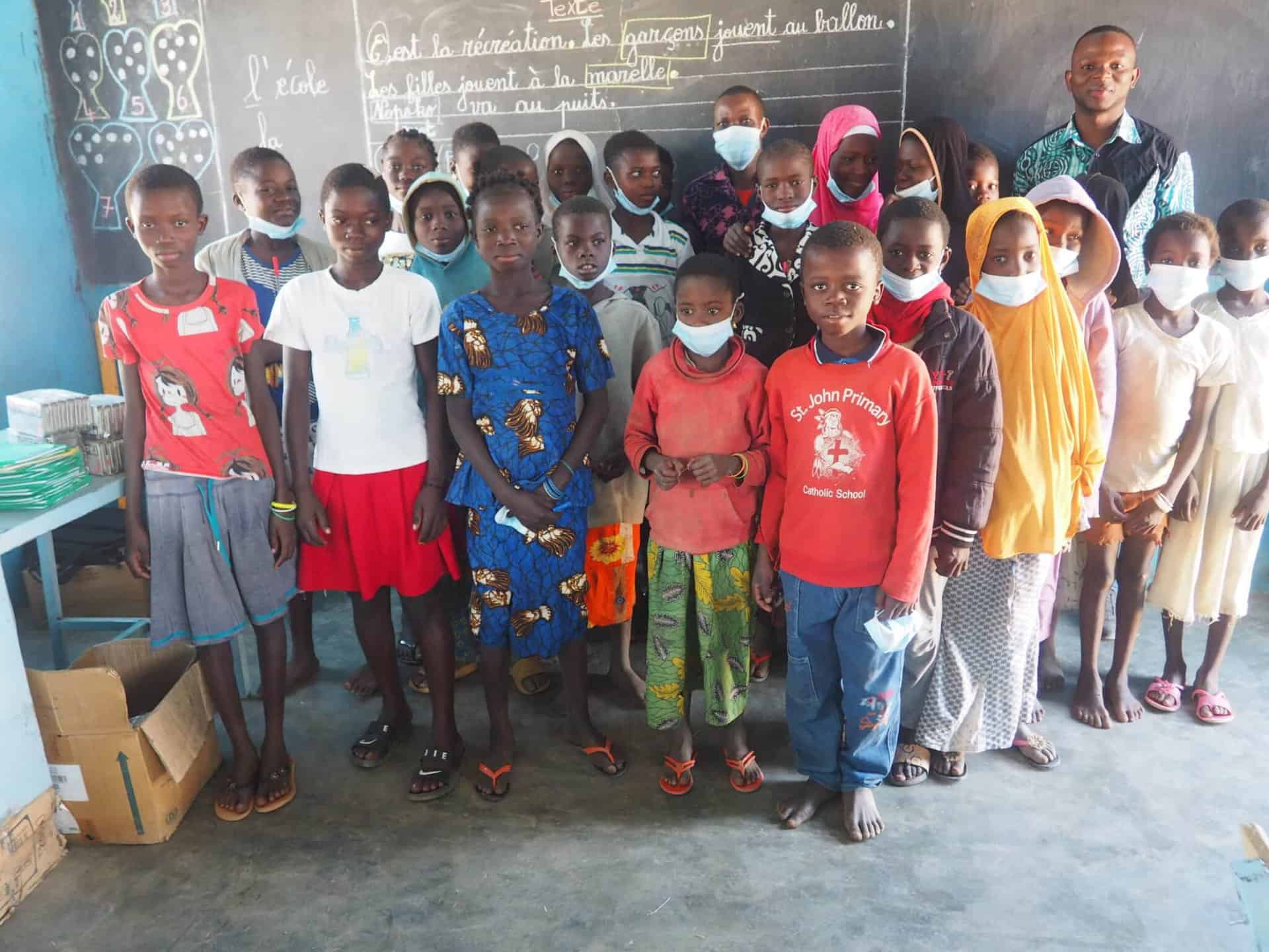 pupils of the SSAP centre in Bozo, Burkina Faso