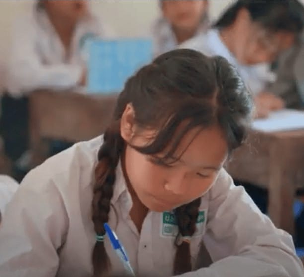 "I want to go to school" - Kajue's video testimony