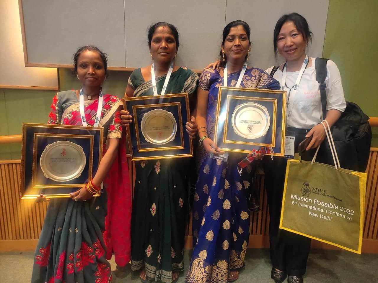women entrepreneurs supported by Action Education in India